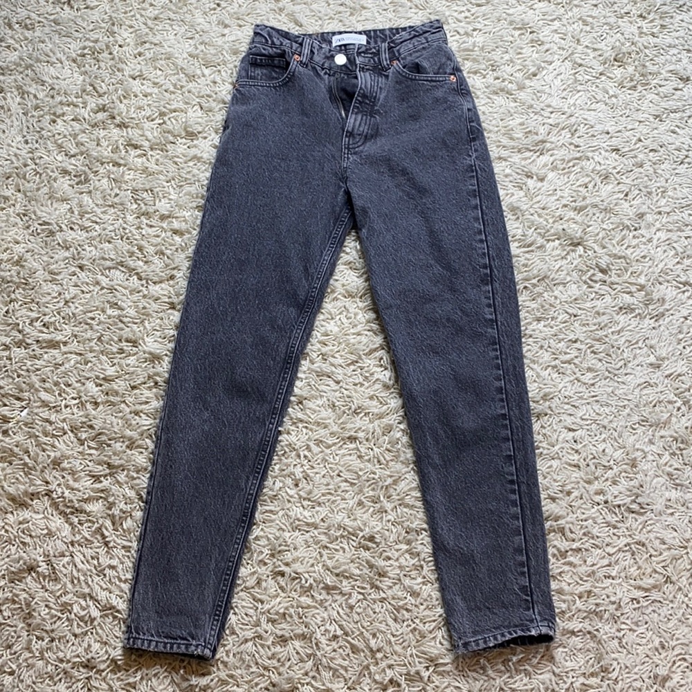 Zara mom jeans